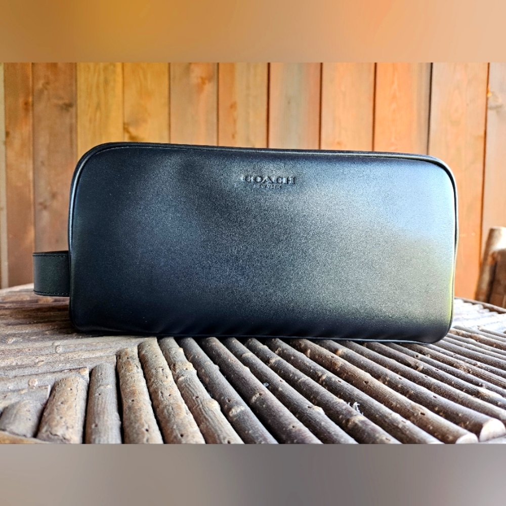 Coach Shaving Kit/Toiletry/Travel/Cosmetic Bag--New